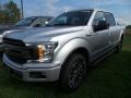 2018 Ingot Silver Ford F150 XLT SuperCrew 4x4  photo #1