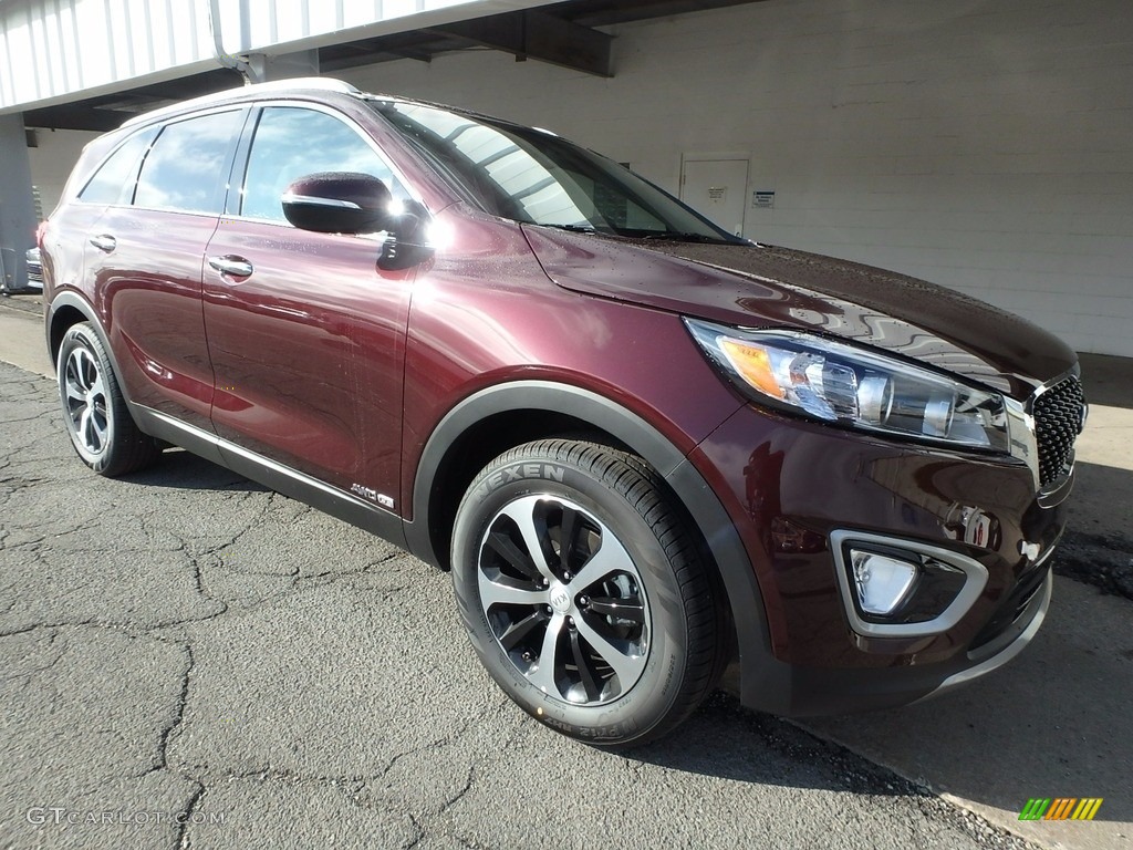 Sangria 2018 Kia Sorento EX V6 AWD Exterior Photo #123212512