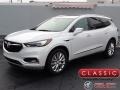 2018 White Frost Tricoat Buick Enclave Premium AWD  photo #1