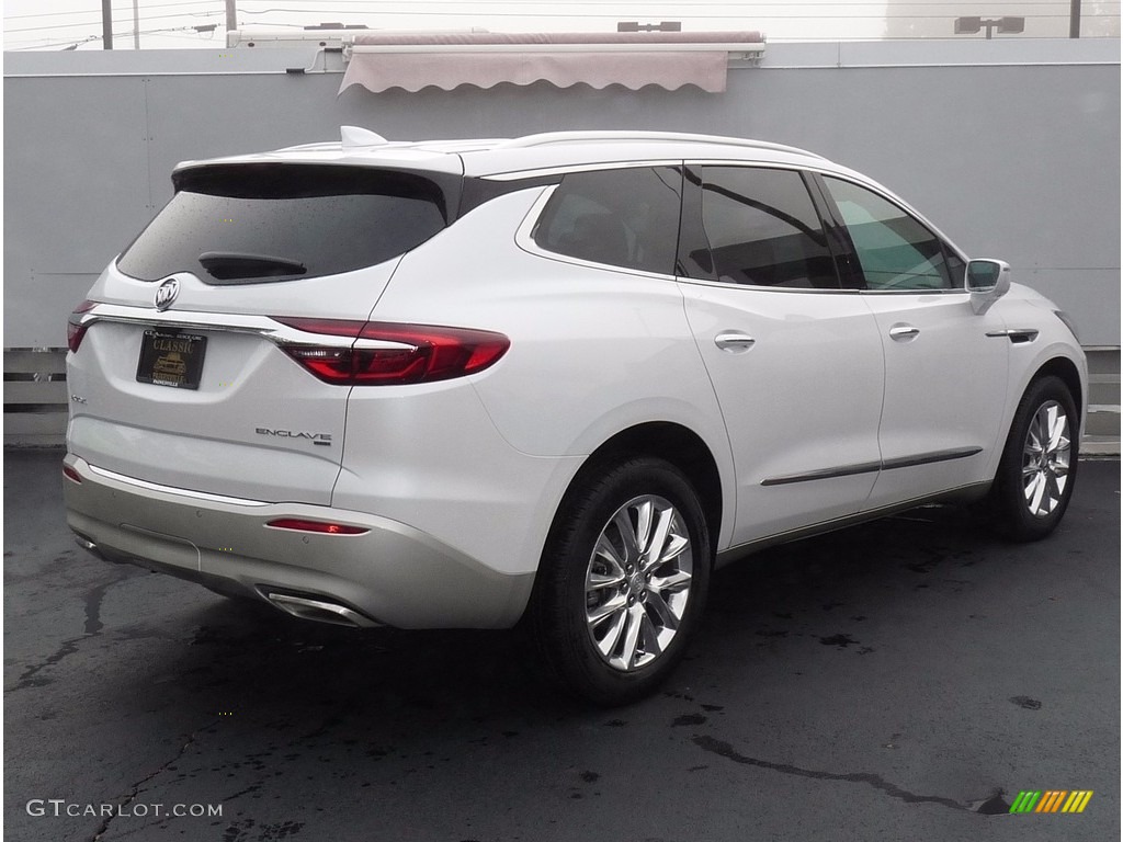 White Frost Tricoat 2018 Buick Enclave Premium AWD Exterior Photo #123214111