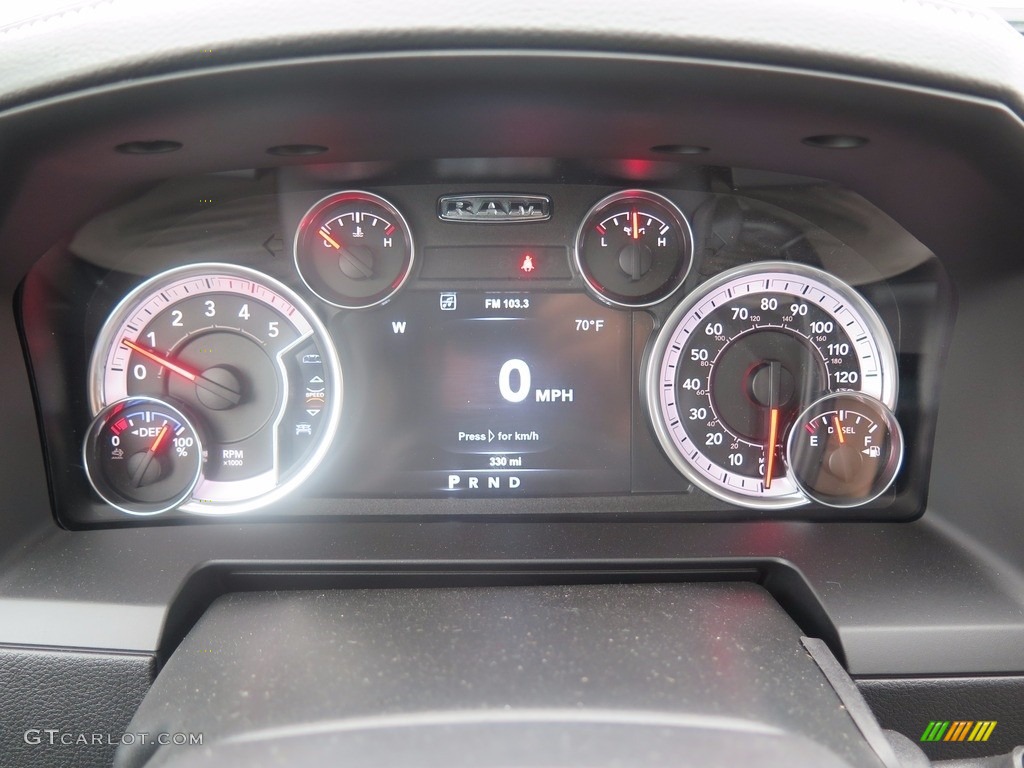 2017 Ram 2500 Laramie Crew Cab 4x4 Gauges Photos