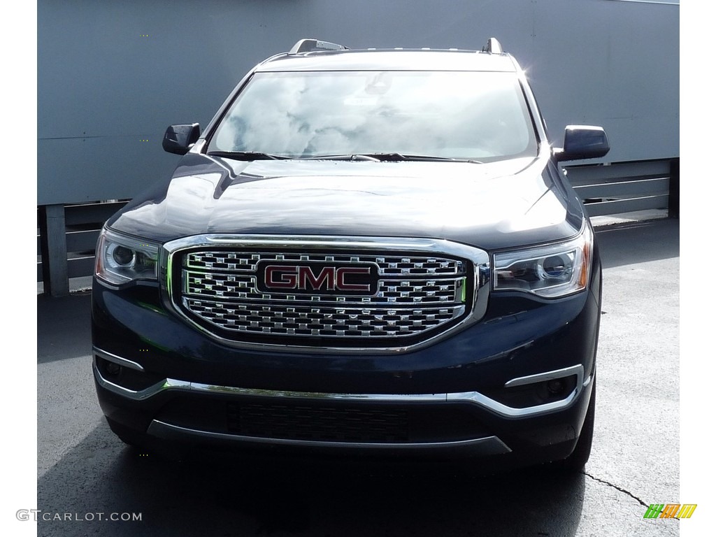 2018 Acadia Denali AWD - Blue Steel Metallic / Cocoa/Shale photo #4