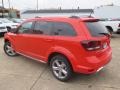 2017 Blood Orange Dodge Journey Crossroad  photo #5