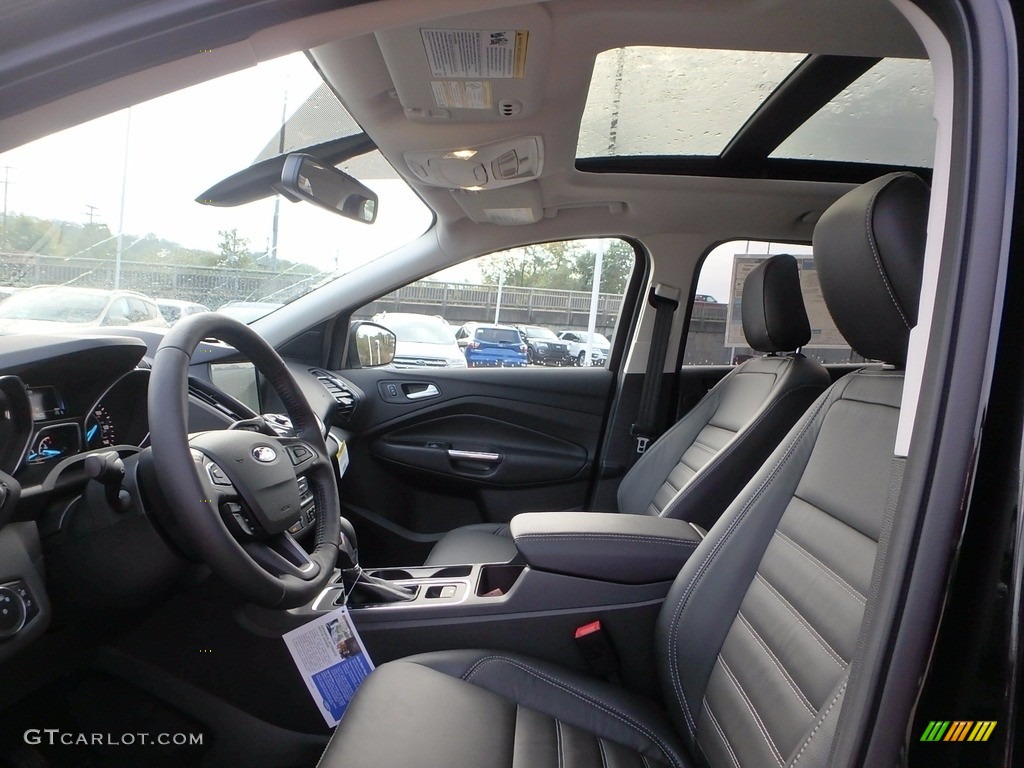 2018 Ford Escape Titanium 4WD Front Seat Photo #123215599
