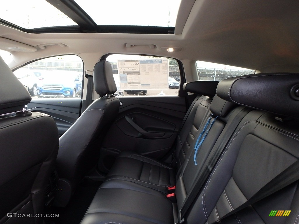 2018 Ford Escape Titanium 4WD Rear Seat Photo #123215623