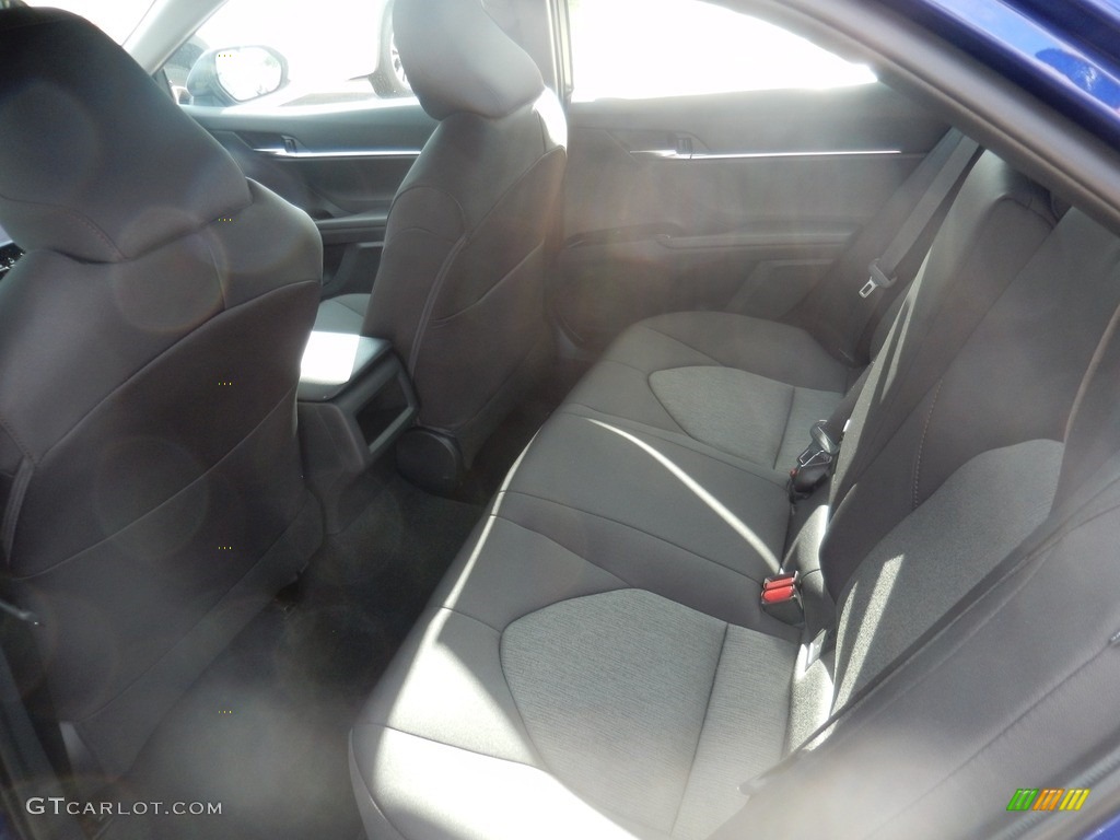 2018 Camry LE - Blue Crush Metallic / Black photo #4