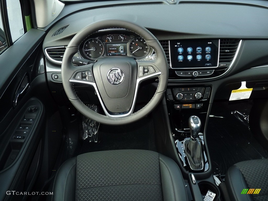 2018 Buick Encore Preferred AWD Ebony Dashboard Photo #123215917