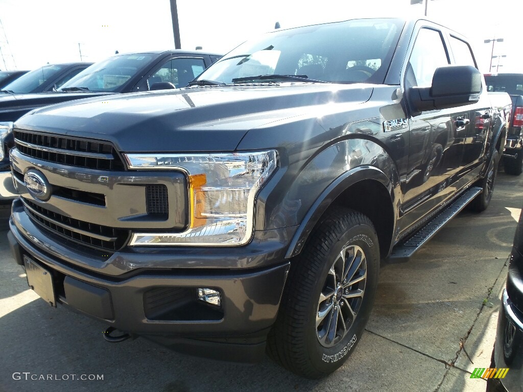 2018 F150 XLT SuperCrew 4x4 - Magnetic / Earth Gray photo #1