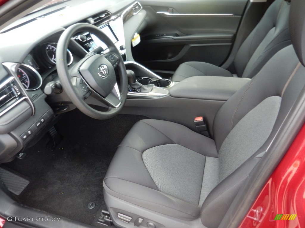 2018 Camry LE - Ruby Flare Pearl / Black photo #3
