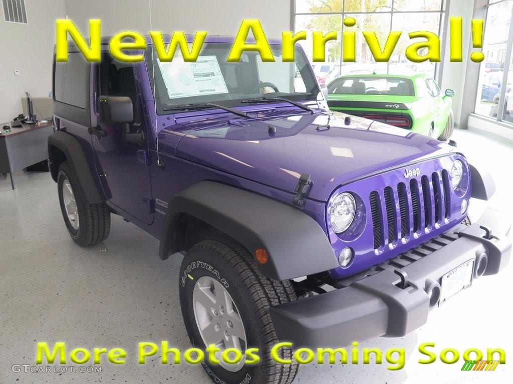 Xtreme Purple Pearl Jeep Wrangler