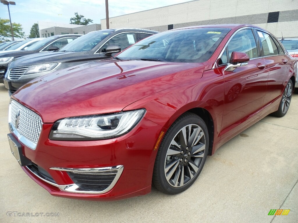 2017 MKZ Reserve - Ruby Red / Cappuccino photo #1