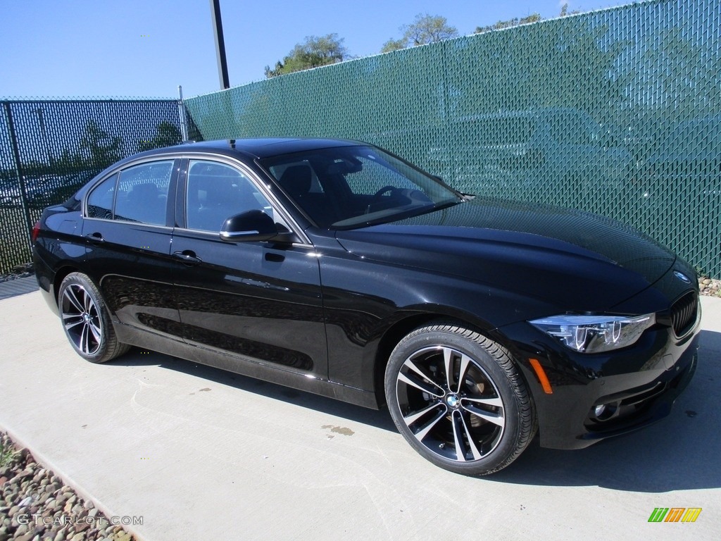 2018 3 Series 330i xDrive Sedan - Jet Black / Black photo #1