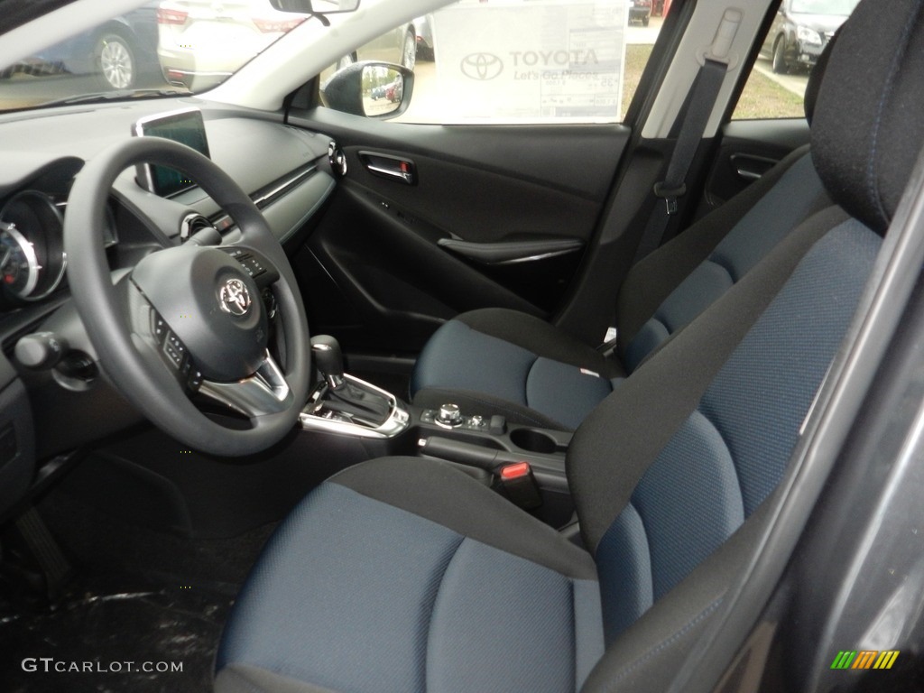 Mid-Blue Black Interior 2018 Toyota Yaris iA Standard Yaris iA Model Photo #123217156