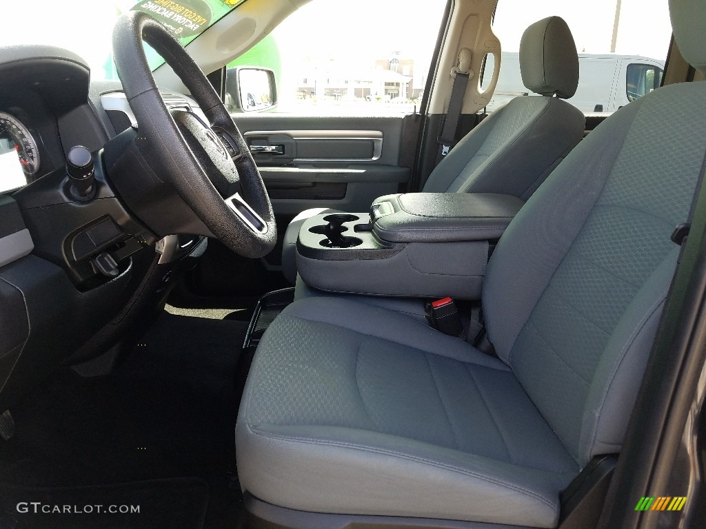 2017 1500 SLT Crew Cab 4x4 - Maximum Steel Metallic / Black/Diesel Gray photo #9