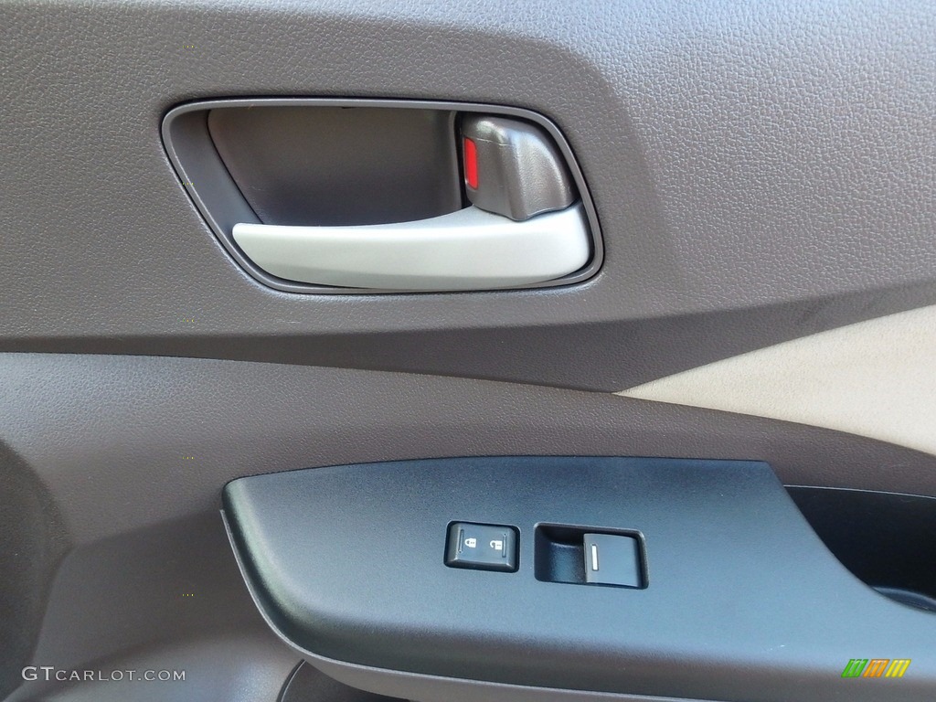 2014 CR-V EX AWD - White Diamond Pearl / Beige photo #11