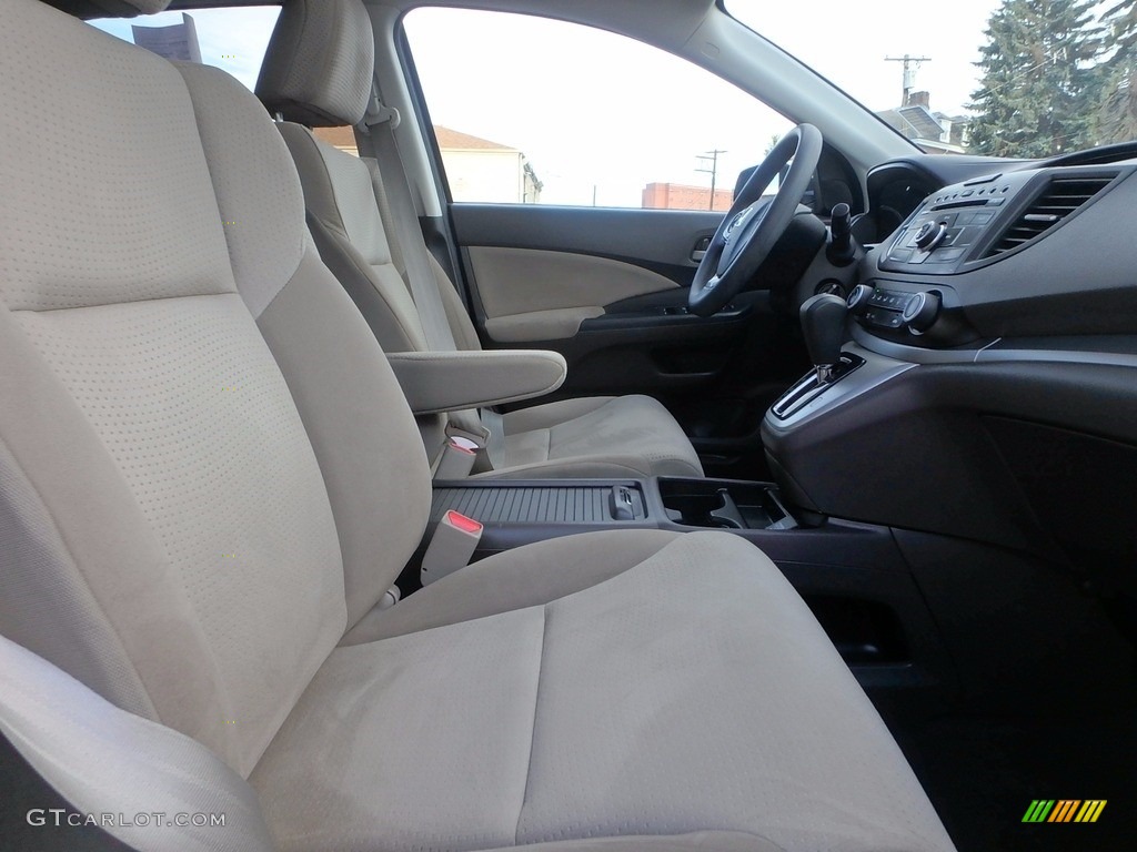 2014 CR-V EX AWD - White Diamond Pearl / Beige photo #14