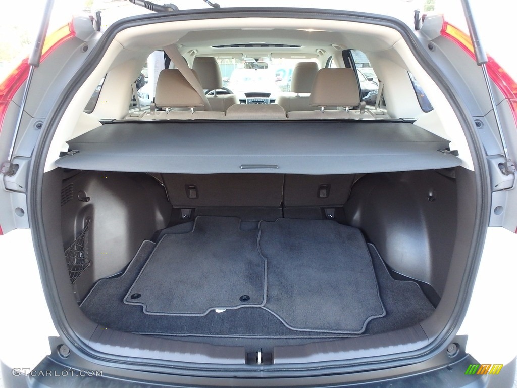 2014 CR-V EX AWD - White Diamond Pearl / Beige photo #16