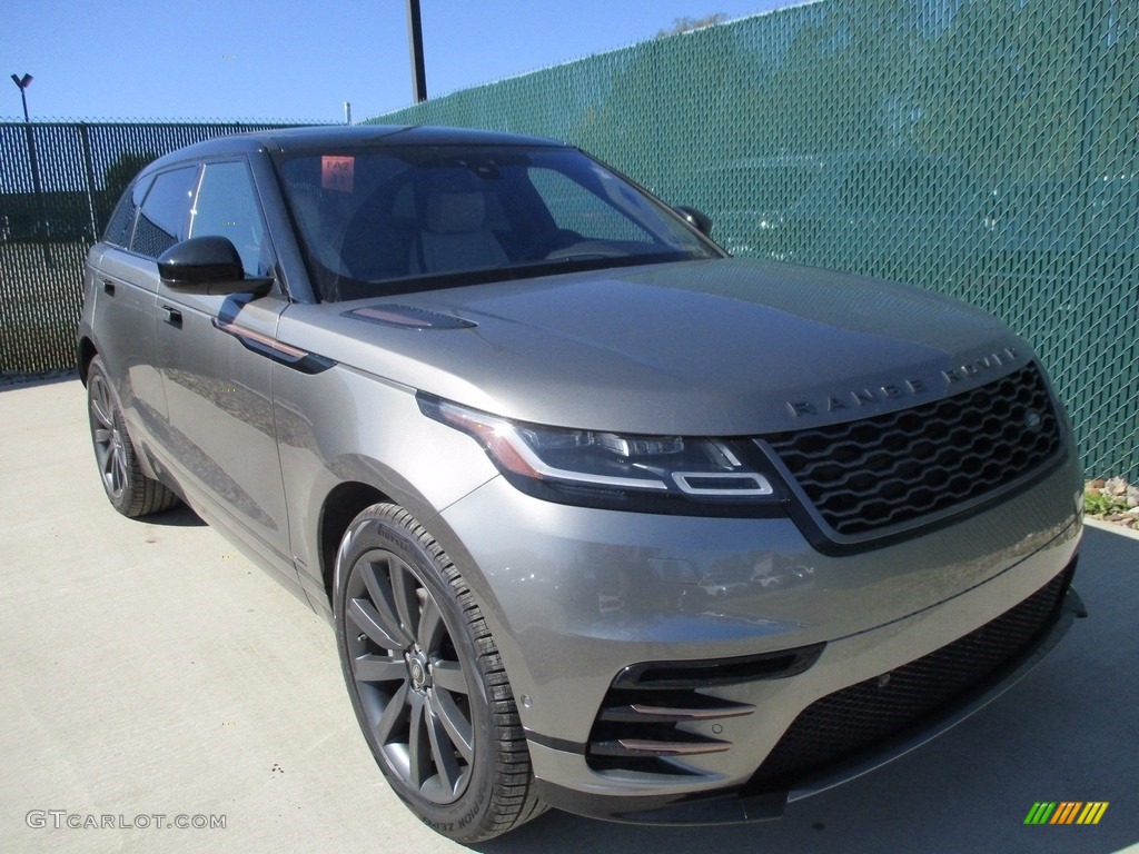 Silicon Silver Metallic 2018 Land Rover Range Rover Velar R Dynamic SE Exterior Photo #123218041