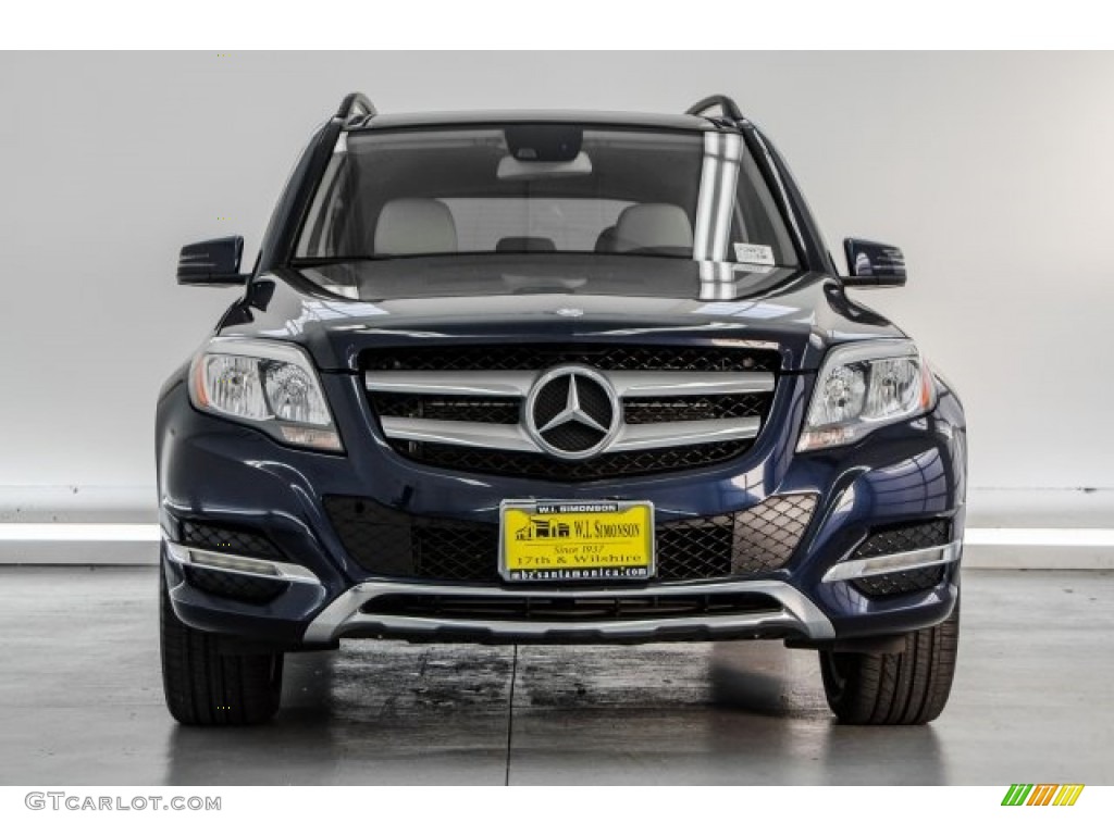2015 GLK 350 - Lunar Blue Metallic / Sahara Beige/Mocha photo #2