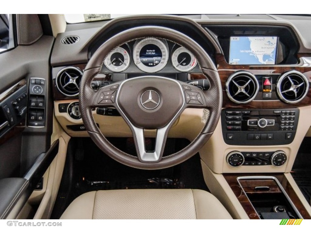 2015 GLK 350 - Lunar Blue Metallic / Sahara Beige/Mocha photo #4