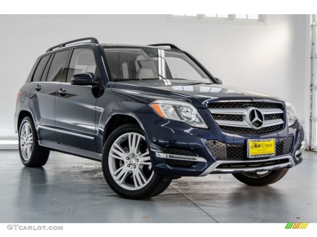 2015 GLK 350 - Lunar Blue Metallic / Sahara Beige/Mocha photo #12