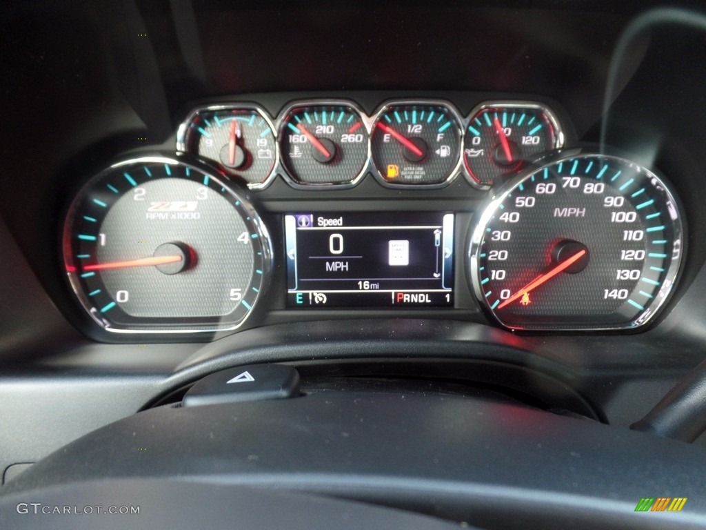 2018 Chevrolet Silverado 2500HD LT Crew Cab 4x4 Gauges Photo #123220528