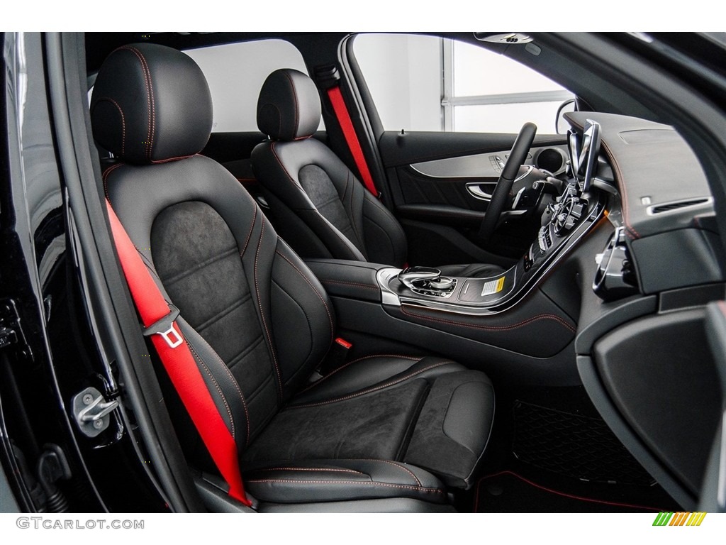 Black Interior 2018 Mercedes-Benz GLC AMG 43 4Matic Photo #123220816