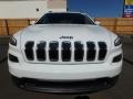 2018 Bright White Jeep Cherokee Latitude Plus 4x4  photo #8