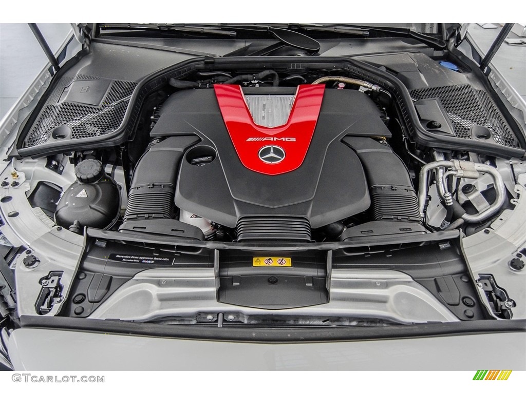 2018 Mercedes-Benz C 43 AMG 4Matic Sedan 3.0 Liter AMG biturbo DOHC 24-Valve VVT V6 Engine Photo #123221236