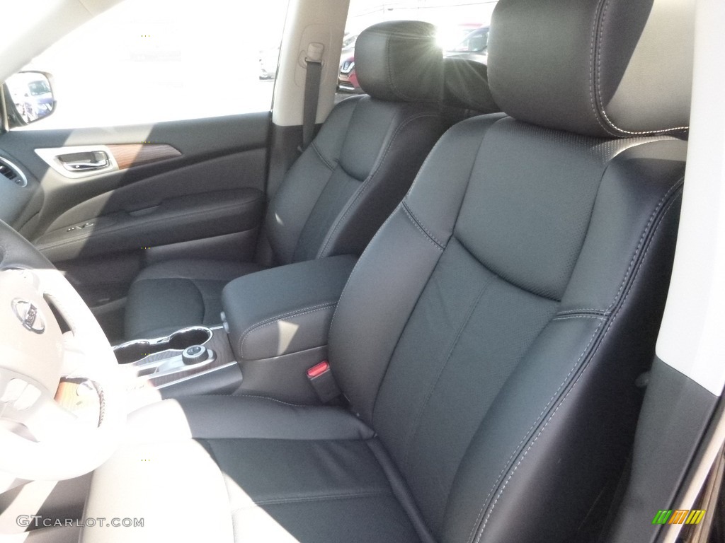 Charcoal Interior 2018 Nissan Pathfinder Platinum 4x4 Photo #123221587
