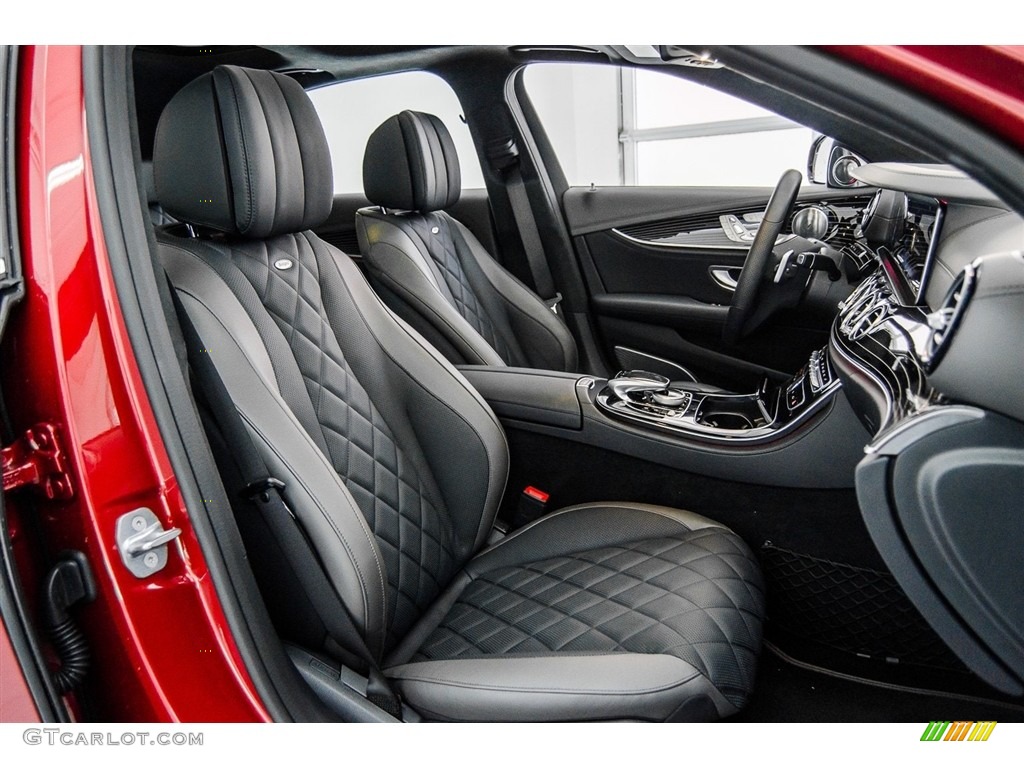 designo Black/Titanium Grey Pearl Interior 2017 Mercedes-Benz E 300 4Matic Sedan Photo #123223213