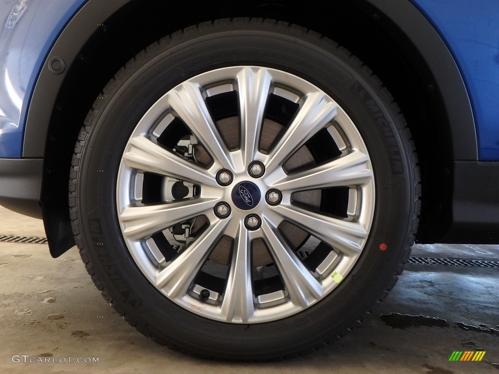 2018 Escape Titanium 4WD - Lightning Blue / Charcoal Black photo #5
