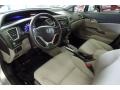 2014 Alabaster Silver Metallic Honda Civic LX Sedan  photo #13