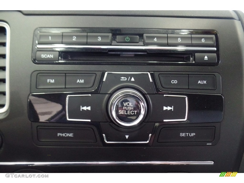 2014 Civic LX Sedan - Alabaster Silver Metallic / Gray photo #22