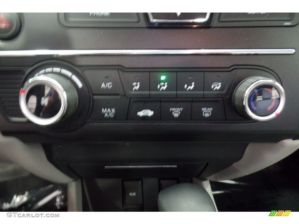 2014 Civic LX Sedan - Alabaster Silver Metallic / Gray photo #23