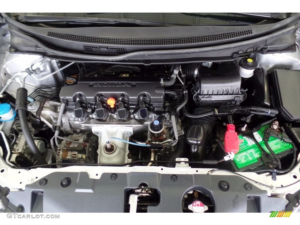 2014 Civic LX Sedan - Alabaster Silver Metallic / Gray photo #27