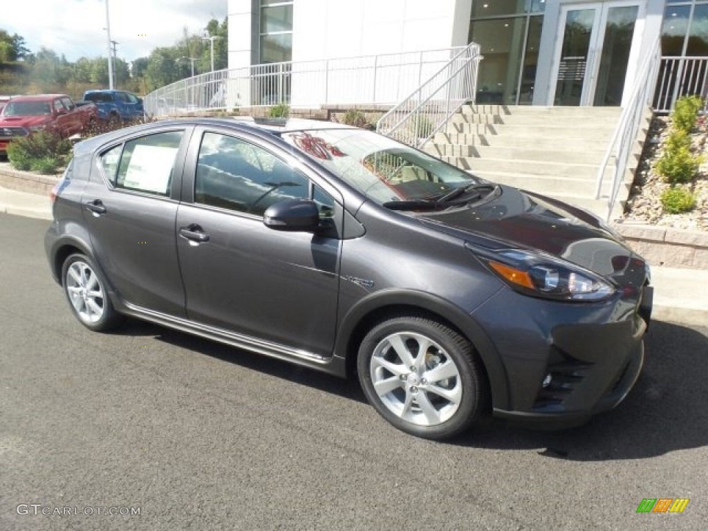 2018 Prius c Four - Magnetic Gray Metallic / Black photo #1