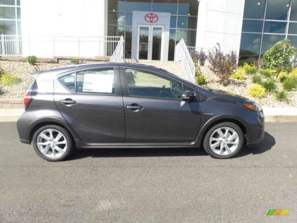 2018 Prius c Four - Magnetic Gray Metallic / Black photo #2