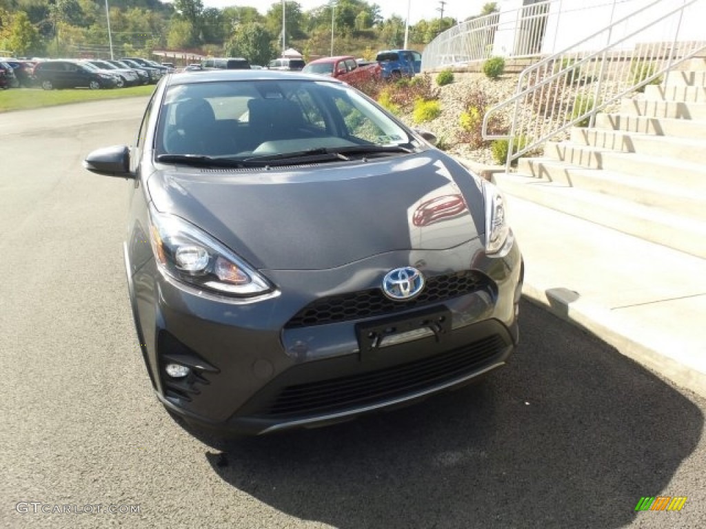 2018 Prius c Four - Magnetic Gray Metallic / Black photo #3