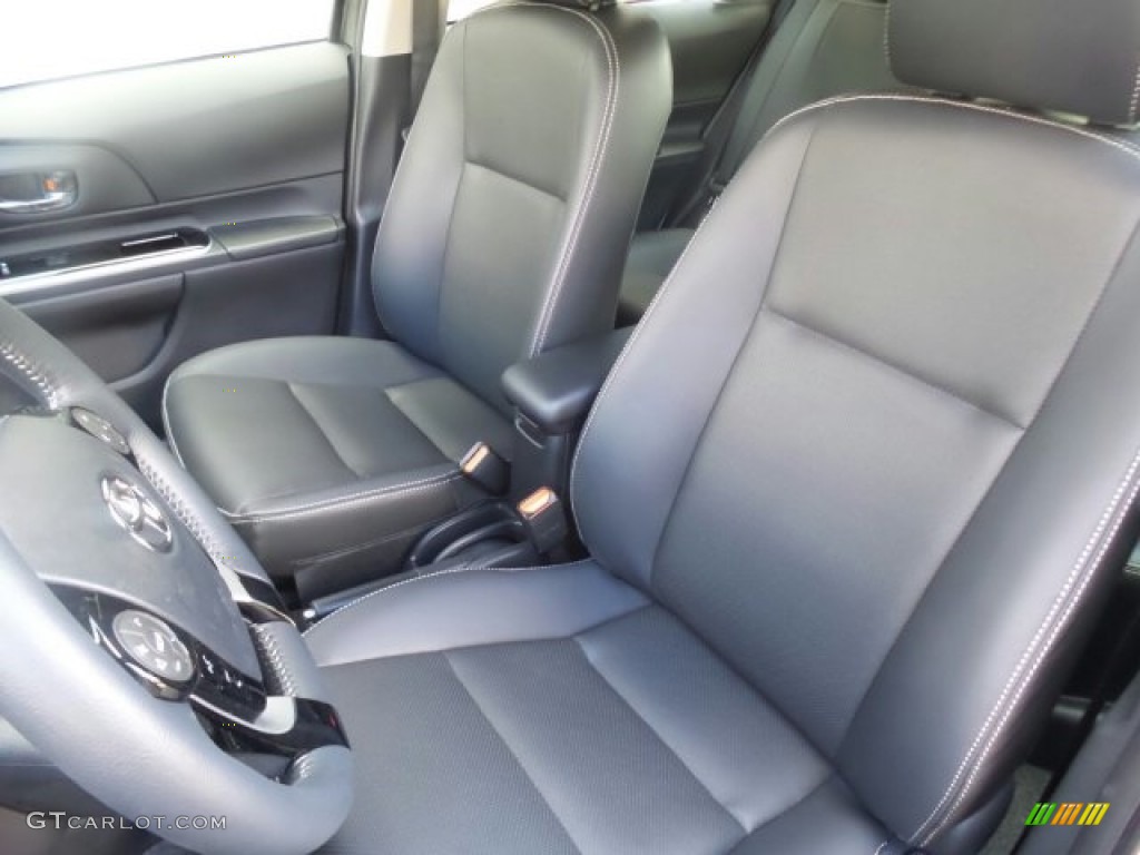 2018 Prius c Four - Magnetic Gray Metallic / Black photo #9