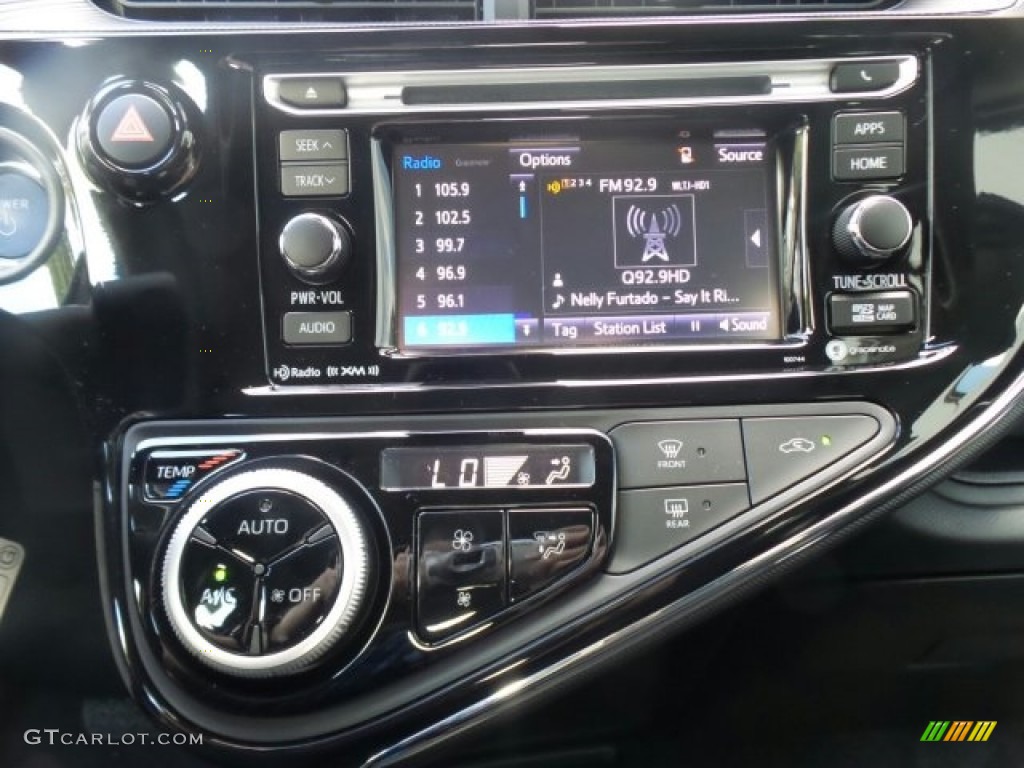 2018 Prius c Four - Magnetic Gray Metallic / Black photo #16