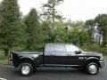 Brilliant Black Crystal Pearl - 3500 Laramie Mega Cab 4x4 Dual Rear Wheel Photo No. 5