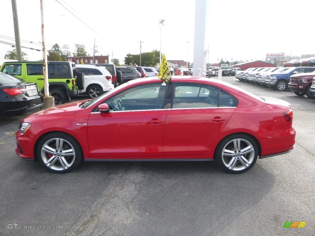 2016 Jetta GLI SEL - Tornado Red / Titan Black photo #2