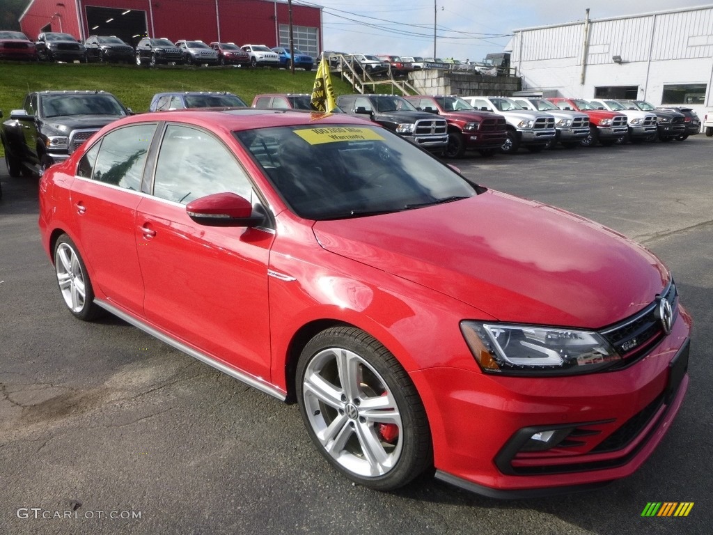 Tornado Red 2016 Volkswagen Jetta GLI SEL Exterior Photo #123231721