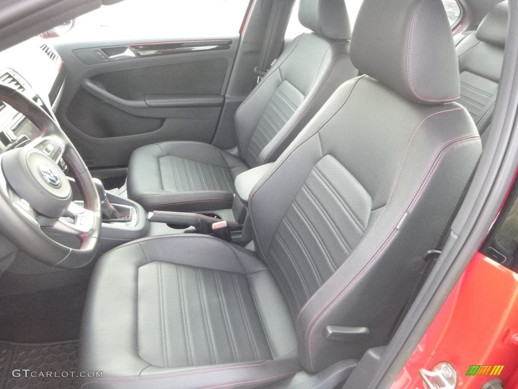 Titan Black Interior 2016 Volkswagen Jetta GLI SEL Photo #123231889