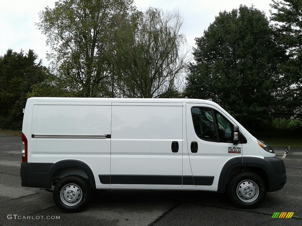 Bright White 2018 Ram ProMaster 1500 Low Roof Cargo Van Exterior Photo #123232426