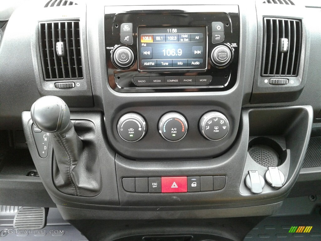 2018 Ram ProMaster 1500 Low Roof Cargo Van Controls Photo #123232699