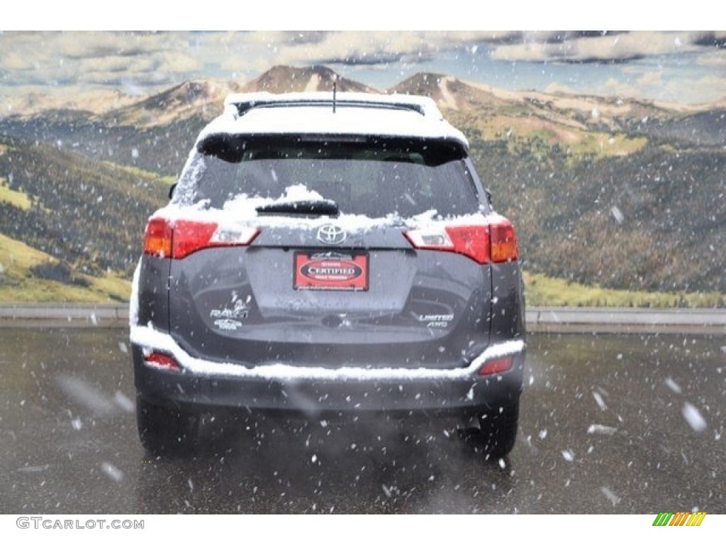 2014 RAV4 Limited AWD - Magnetic Gray Metallic / Ash photo #9