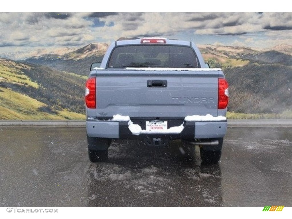 2018 Tundra Limited CrewMax 4x4 - Cement / Black photo #4