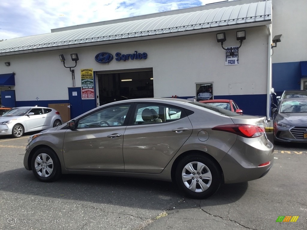 2016 Elantra SE - Desert Bronze / Beige photo #6